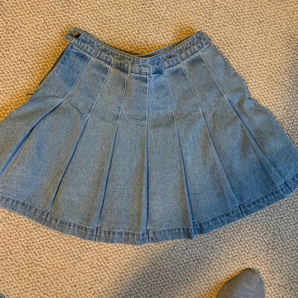ADORABLE SIMPLE DENIM SKIRT